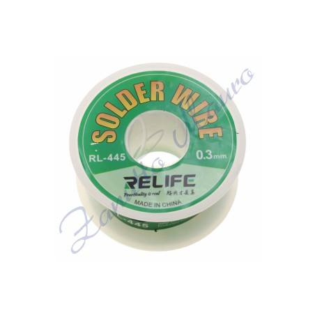 Stagno per saldare i piedini dei quadranti diametro mm 0,30 circa 20 gr