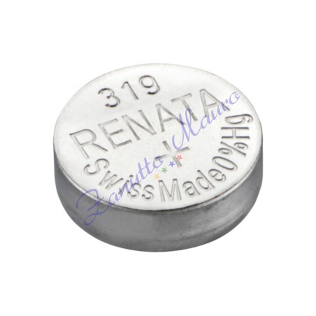 Pila 319 Renata SR527SW all'ossido d'argento