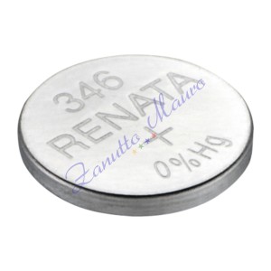 Pila 346 Renata SR712SW all'ossido d'argento