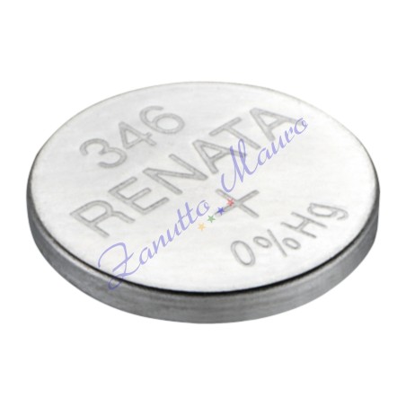 Pila 346 Renata SR712SW all'ossido d'argento
