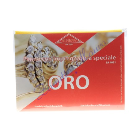 Panno Athena per oro cm 30x24. Colore giallo