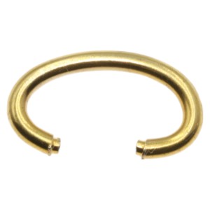 Assortimento 12 anellini dorati per orologi da tasca