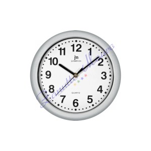 Orologio da parete Justminute 00710 colore grigio chiaro diametro cm 25