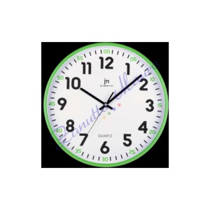 Orologio da parete Justminute 00720 colore verde diametro cm 30