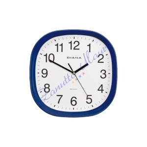 Orologio da parete Diana 111025 colore blu cm 28x28