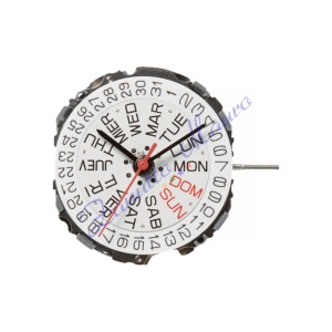 Movimento Miyota 2S65 3 sfere con daydate al 3