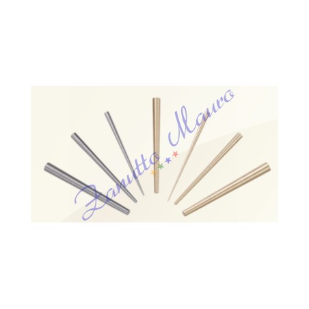 Coppiglie coniche in acciaio e in ottone assortimento da 100 pezzi