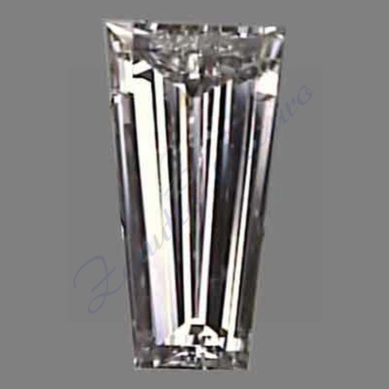 Cubic zirconia taglio taper mm 3x2.50x1.5 Confezione da 10 pz
