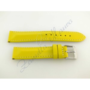 Cinturino Cuoio Color Giallo ansa 20