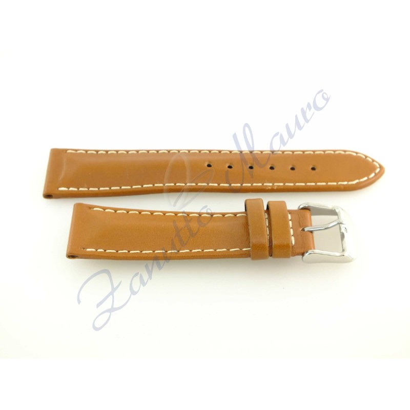 Cinturino Cuoio Color Marrone ansa 20