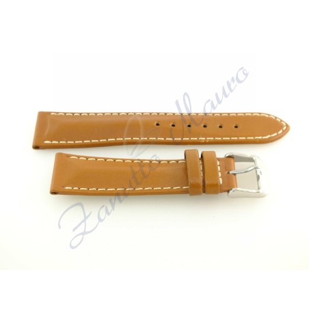 Cinturino Cuoio Color Marrone ansa 20