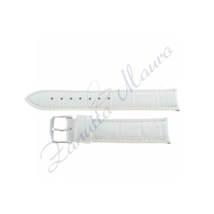 Cinturino Alfa Louisiana JP015 bianco ansa 22