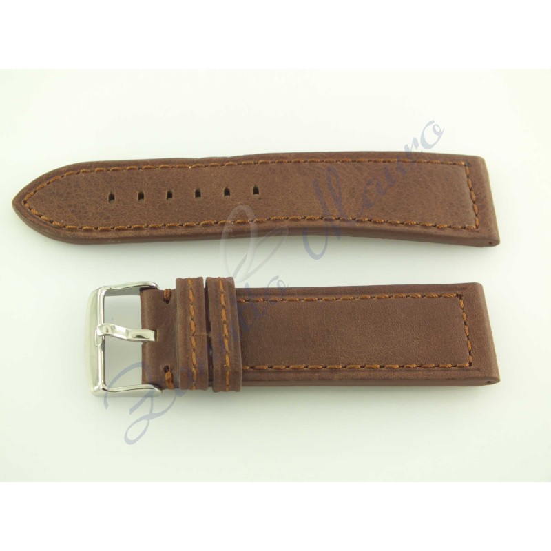 Cinturino Alfa Mako Extra JP040 marrone scuro ansa 26