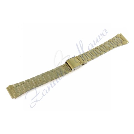 Cinturino metallo x Casio A168W laminato ansa 18