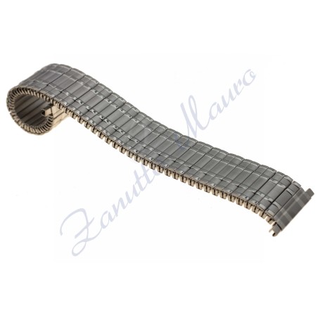 Bracciale elastico 1180 in acciaio con ansa a pompa mm 20/24