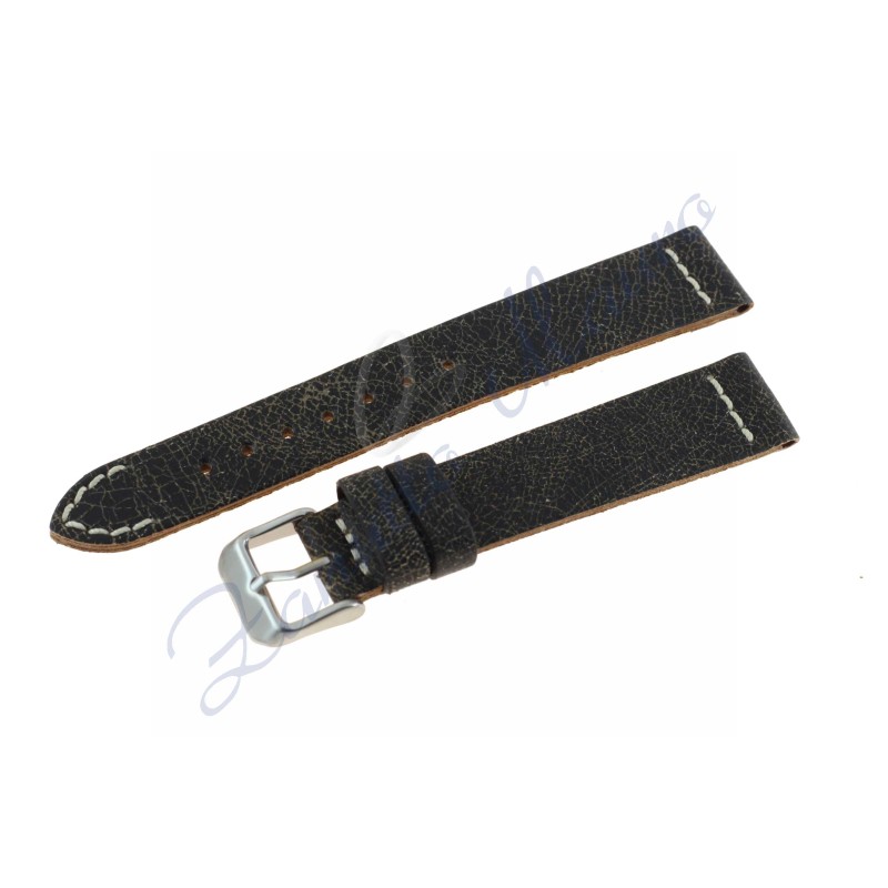 Cinturino tranciato Vintage JP014 nero a nsa 18