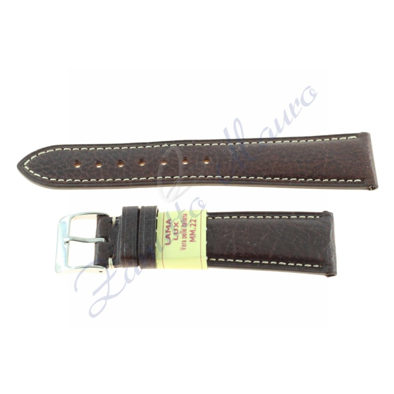 Cinturino Lama Lux 448 testa di moro ansa 22x18