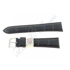 Cinturino Guinea Alligatore calf 469 nero ansa 22x18