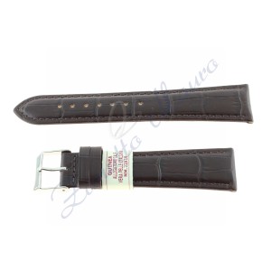 Cinturino Guinea Alligatore calf 469 testa di moro ansa 22x18