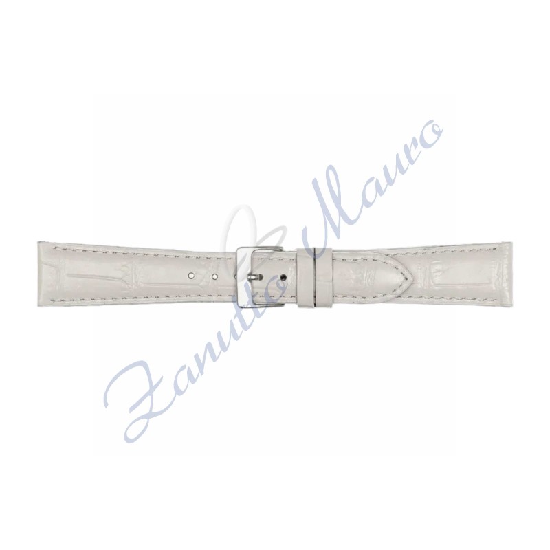 Cinturino stampa cocco 454 XL ansa 20 colore bianco