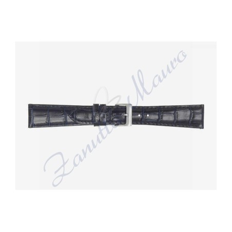 Cinturino stampa cocco 454 ansa 12 colore blu scuro