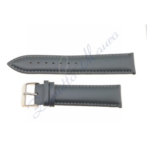 Cinturino vitello 669 ansa 22 colore grigio scuro