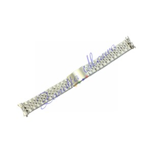 Bracciale tipo Jubilee B5SG in acciaio ansa curva mm 17