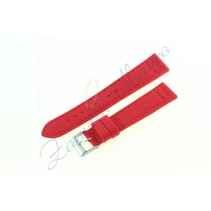 Cinturino 670 in cordura e lorica mm 22 colore rosso