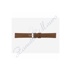 Cinturino 694/SL vitello ansa mm 12x10 colore marrone gold