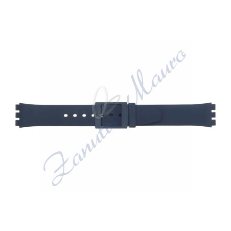 Cinturino PVC 245/SK per Swatch Skin ansa mm 17 colore blu