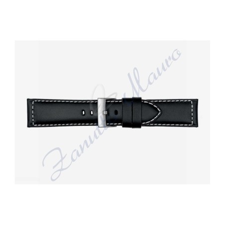 Cinturino cuoio Drake 712BPN ansa mm 24 nero