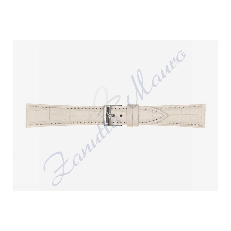 Cinturino Guinea 497 ansa mm 18 bianco