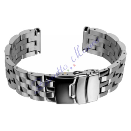 Bracciale GD040 in acciaio solido ansa mm 26 con easy pin