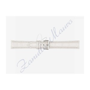 Cinturino 549 materiale sintetico 22x20 colore bianco