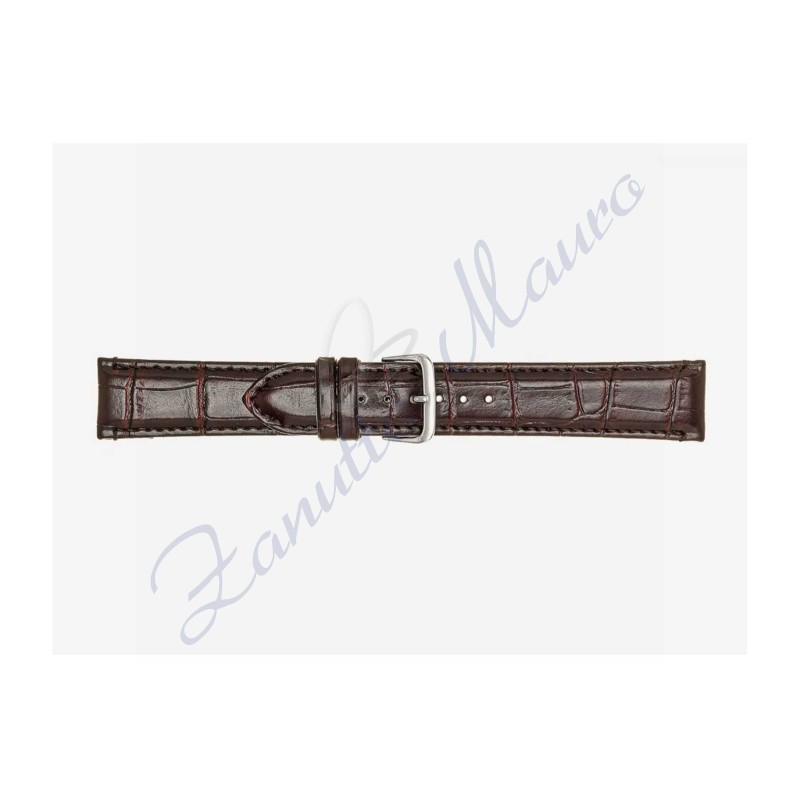 Cinturino 549 materiale sintetico 22x20 colore testa di moro