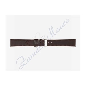 Cinturino 659 in cuoio drake semiribordato 12x10 colore testa di moro