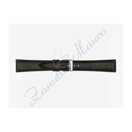 Cinturino 662 in cuoio drake semiribordato 22x18 colore nero