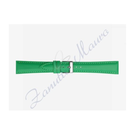 Cinturino 662 in cuoio drake semiribordato 22x18 colore verde chiaro