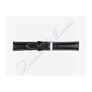 Cinturino 421 in pelle stampa toro 22x18 colore blu scuro