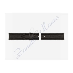 Cinturino 655 in pelle stampa antilope 22x20 colore nero