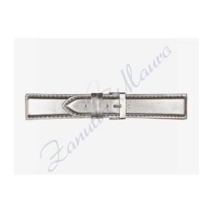 Cinturino 871 in vitello fashion 20x18 colore silver/argento