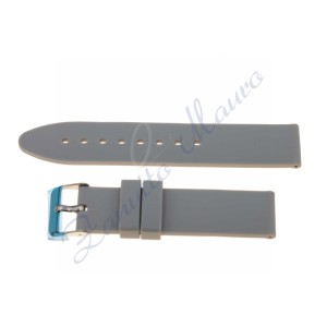 Cinturino in gomma S/046 ansa mm 20 grigio