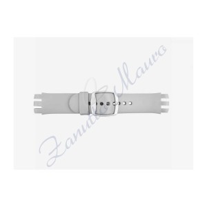 Cinturino soft touch 246SC per Swatch ansa mm 20 colore grigio