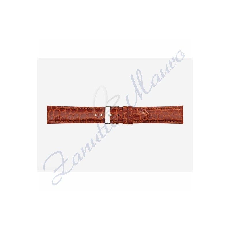 Cinturino Manaus 418 ansa mm 18 marrone gold