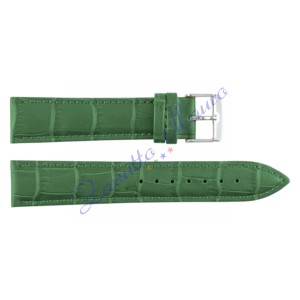 Cinturino stampa cocco 1306 colore verde ansa mm 18