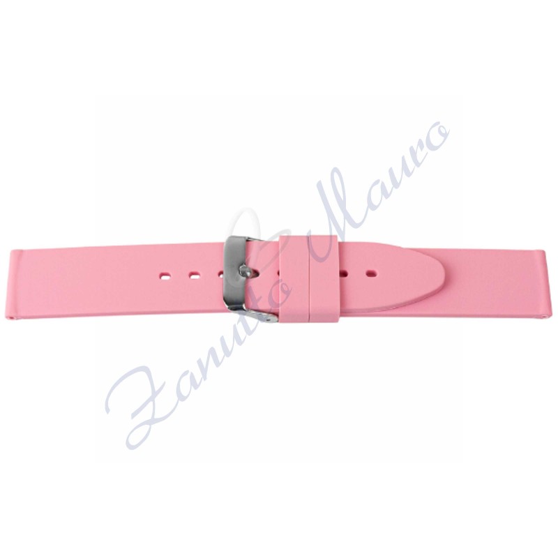 Cinturino 387 in silicone soft touch ansa mm 20 colore rosa