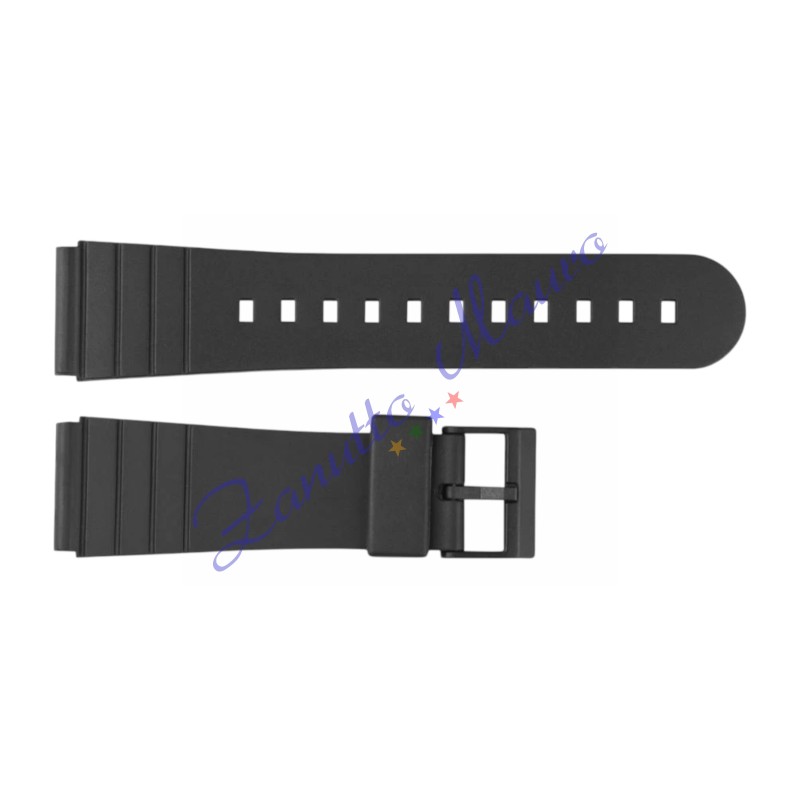 Cinturino in gomma tipo Casio 9914 con fibbia in plastica ansa mm 22