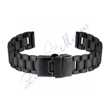 Bracciale GD016 in acciaio solido brunito ansa mm 26