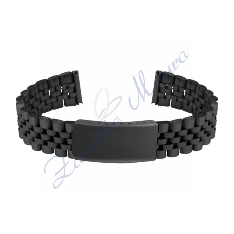 Bracciale GD7030 in acciaio brunito ansa mm 18