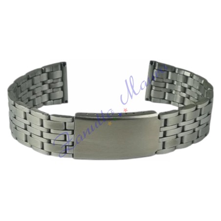 Bracciale GD7020 in acciaio ansa dritta mm 20